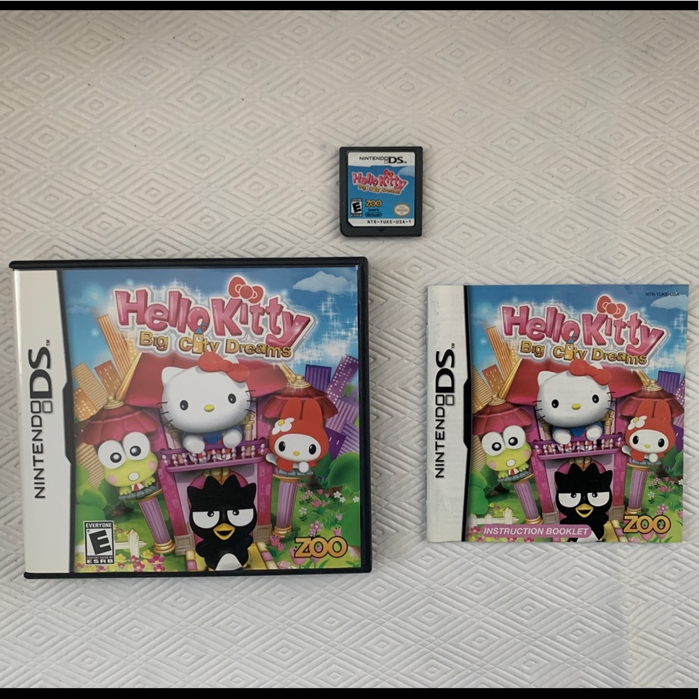 Nintendo DS Hello Kitty Big City Dreams Sanrio (2007) - Picture 1 of 4